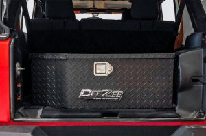 Jeep Wrangler JK Specialty Toolbox - Dee Zee - Specialty Jeep Box Wide - Matte Black - `07-`18